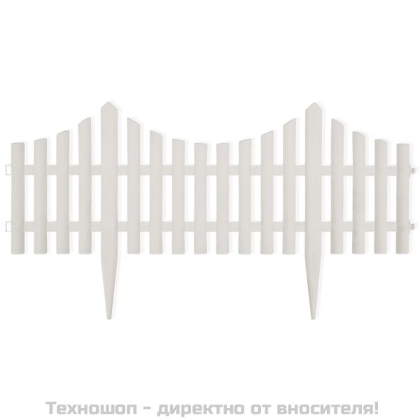 Палисада, 17 части, 10 м, бяла