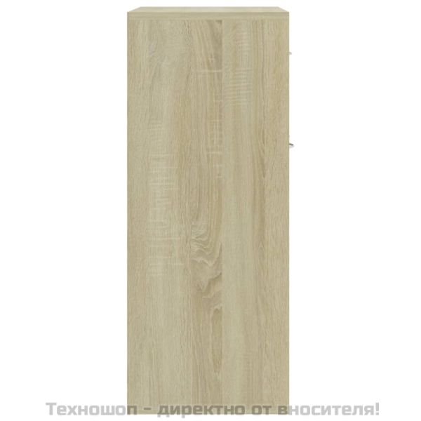 Бюфет, дъб сонома, 60x30x75 см, инженерно дърво