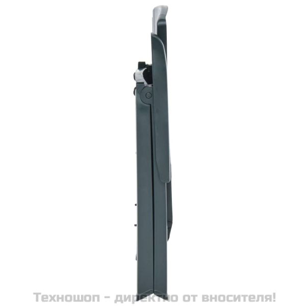 Градински регулируеми столове, 2 бр, пластмаса, зелени