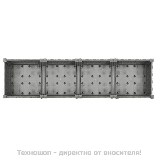 Повдигната леха, 160x40x23 см, полипропилен