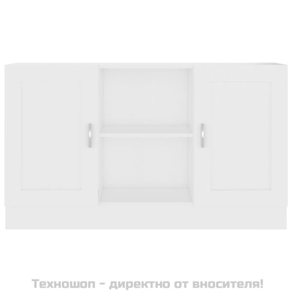 Бюфет, бял, 120x30,5x70 см, ПДЧ