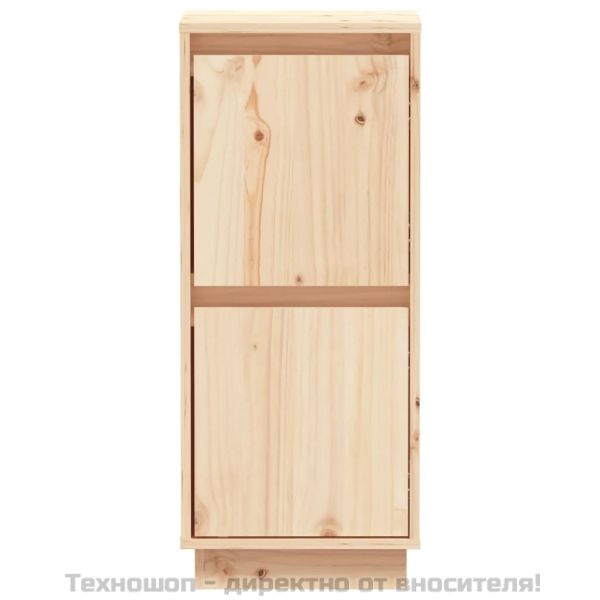 Сайдборди, 2 бр, 31,5x34x75 см, бор масив