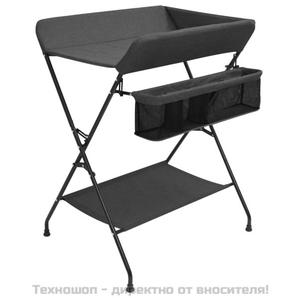 Маса за повиване, антрацит, желязо