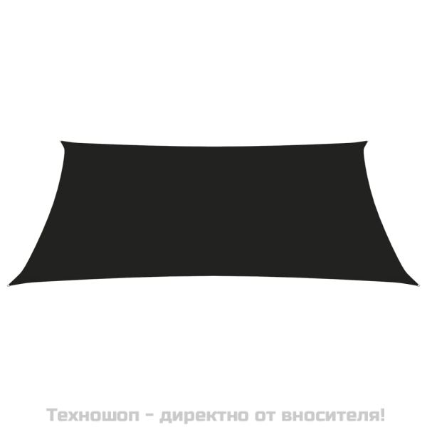 Платно-сенник, Оксфорд текстил, правоъгълно, 3x4,5 м, черно