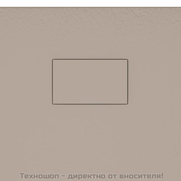 Душ корито, SMC, кафяво, 90x90 см