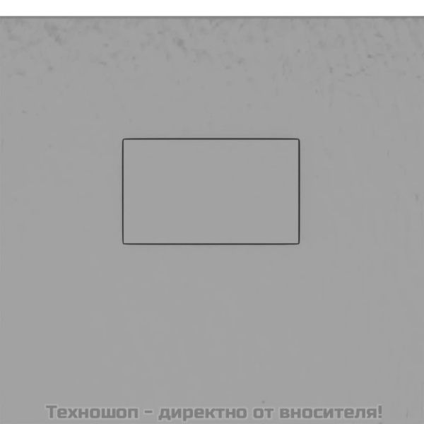 Душ корито, SMC, сиво, 90x90 см