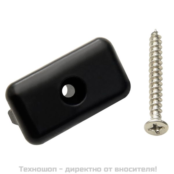 Клипсове за декинг с винтове, 200 бр, пластмаса и инокс 304