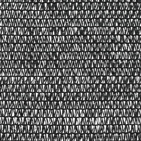 Засенчваща мрежа черна 1,8x25 м HDPE 75 г/м²