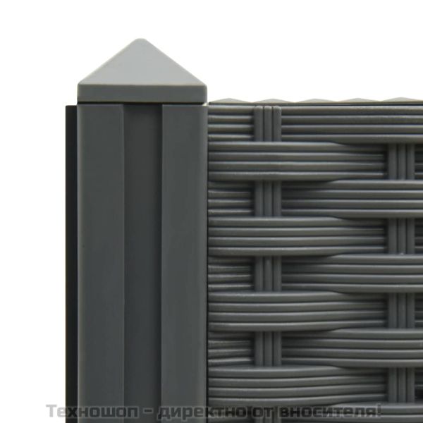 Повдигната леха, 80x80x38 см, полипропилен