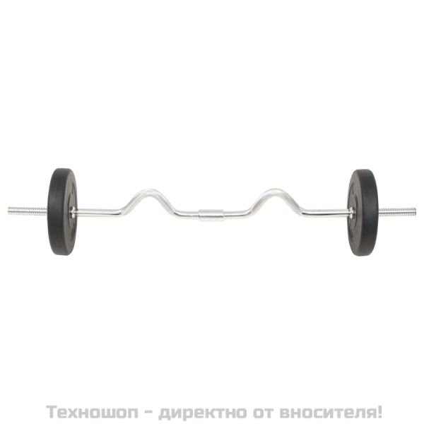 Комплект щанга и дъмбели, 30 кг