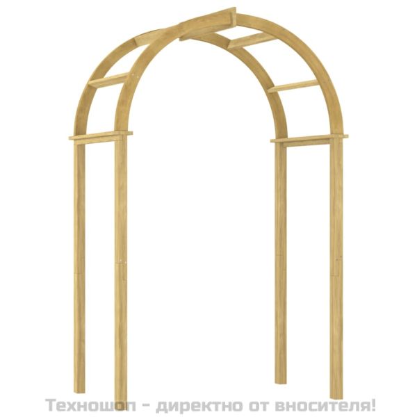 Арка, 141x97x243 см, импрегниран бор масив