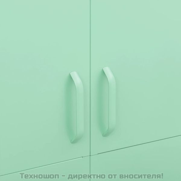 Гардероб, мента, 90x50x180 см, стомана