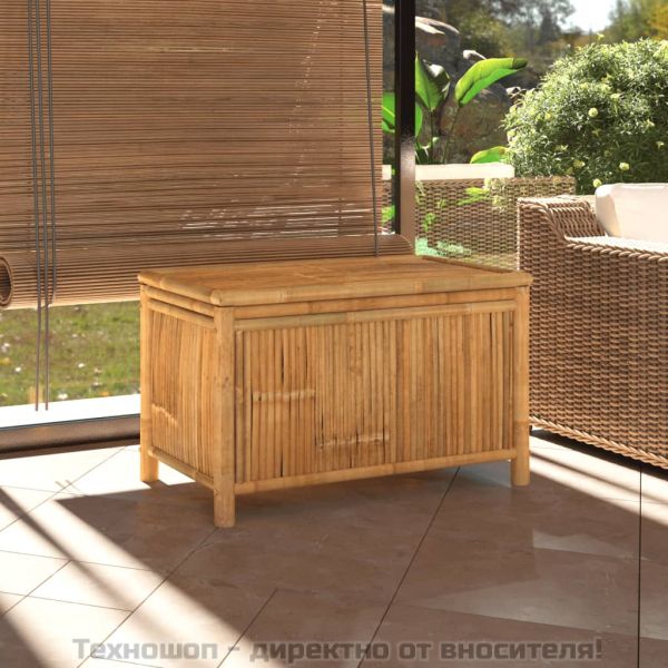 Градинска кутия за съхранение 90x52x55 см бамбук