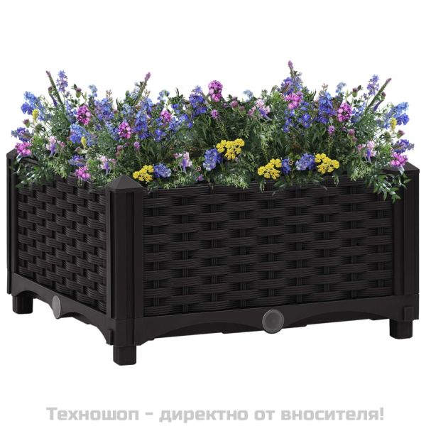 Повдигната леха, 40x40x23 см, полипропилен