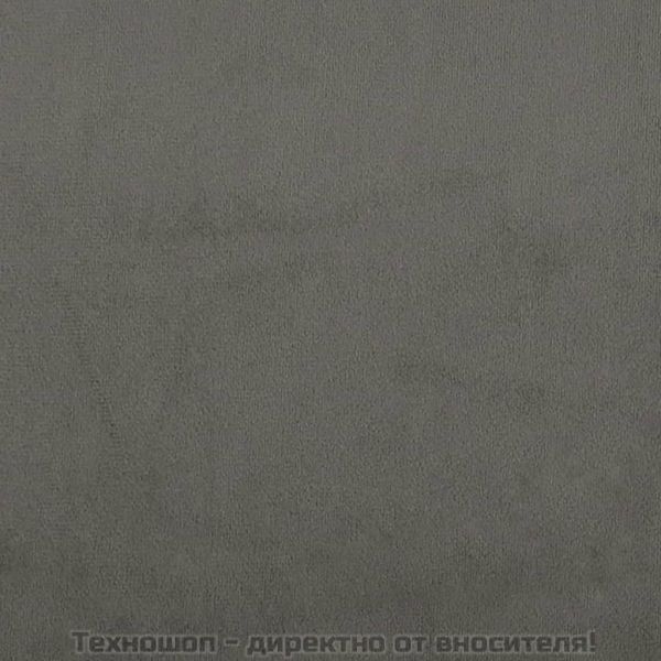 Табла за легло, тъмносива, 144x7x78/88 см, плат