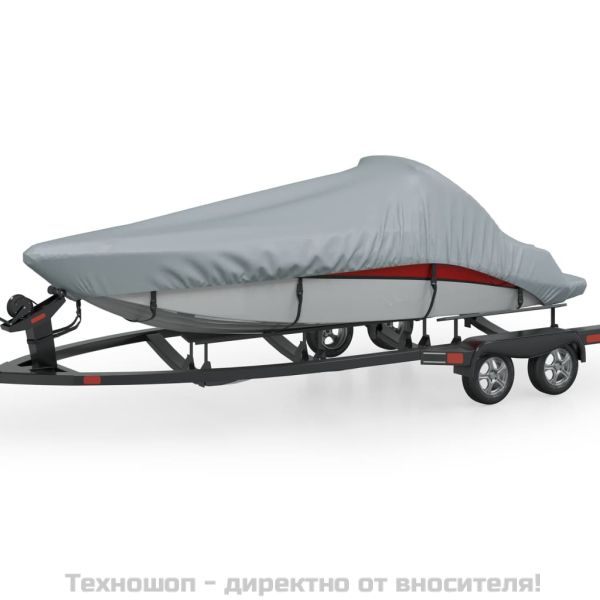 Покривало за лодка 488-564 см х 239 см (д х ш), цвят сив