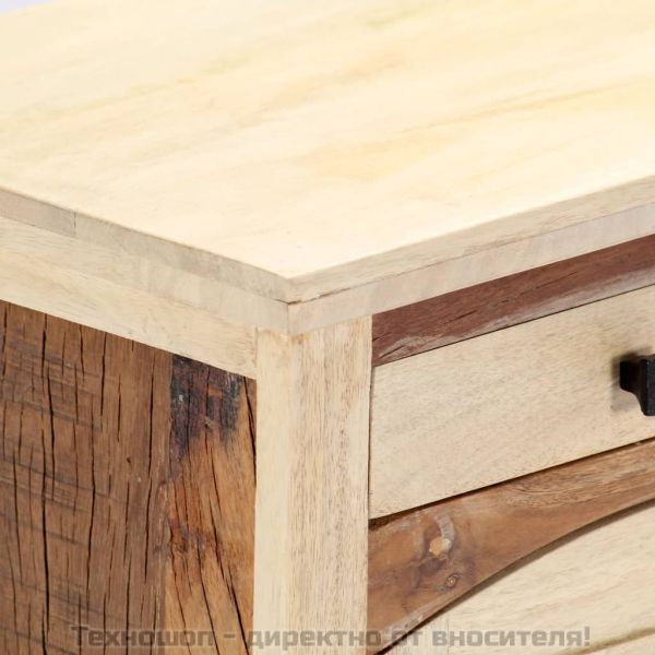 ТВ шкаф, 120x30x40 cм, регенерирано дърво масив