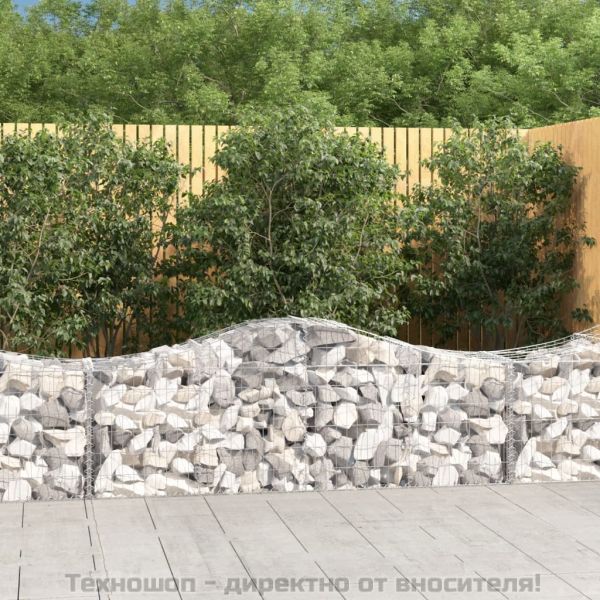 Габионни кошници арка 20 бр 200x50x60/80 см поцинковано желязо