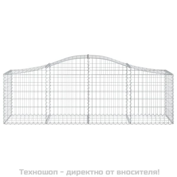 Габионни кошници арка 13 бр 200x50x60/80 см поцинковано желязо