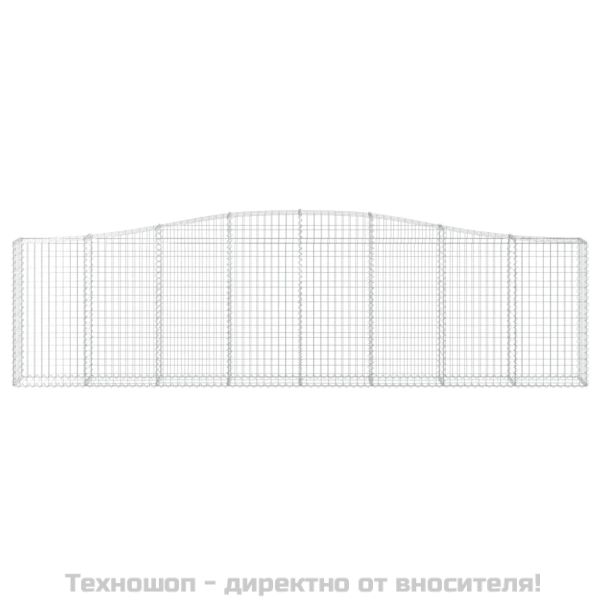 Габионни кошници арка 20 бр 400x30x100/120см поцинковано желязо