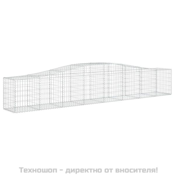 Габионни кошници арка 5 бр 400x50x60/80 см поцинковано желязо