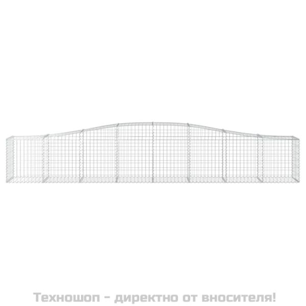 Габионни кошници арка 7 бр 400x50x60/80 см поцинковано желязо