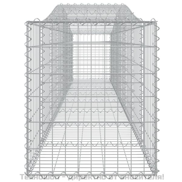 Габионни кошници арка 6 бр 400x50x60/80 см поцинковано желязо