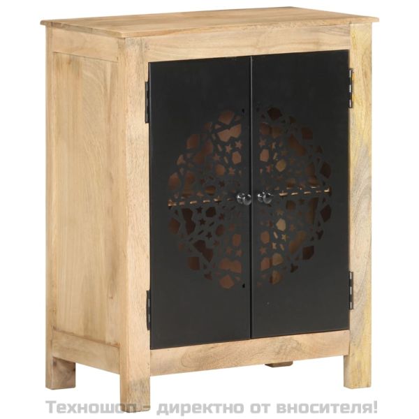 Сайдборд, 60x35x75 см, мангово дърво масив