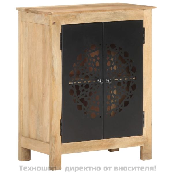 Сайдборд, 60x35x75 см, мангово дърво масив