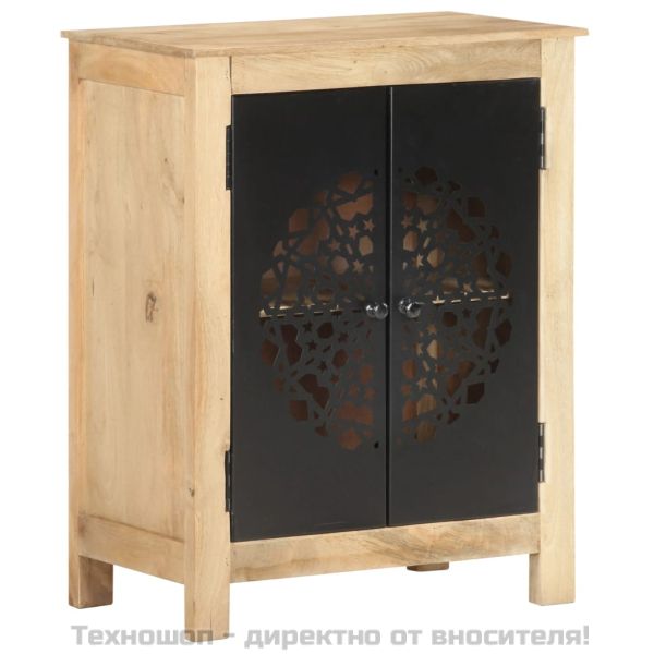 Сайдборд, 60x35x75 см, мангово дърво масив