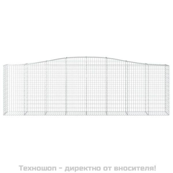 Габионни кошници арка 3 бр 400x50x120/140см поцинковано желязо