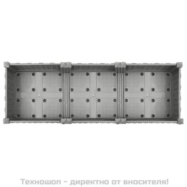 Повдигната леха, 120x40x23 см, полипропилен