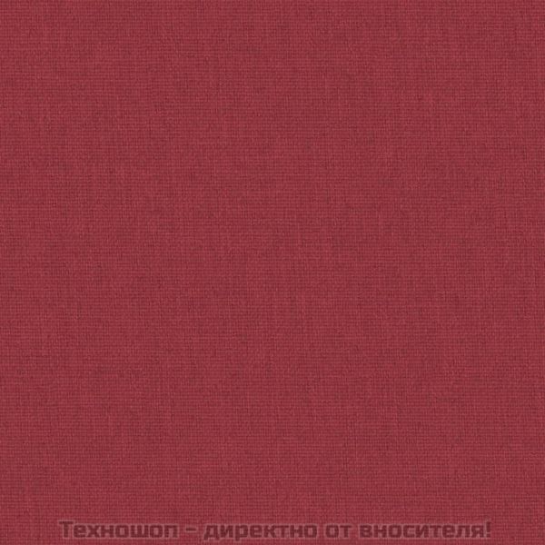 Бебешко легло с матрак, червено, ленен плат