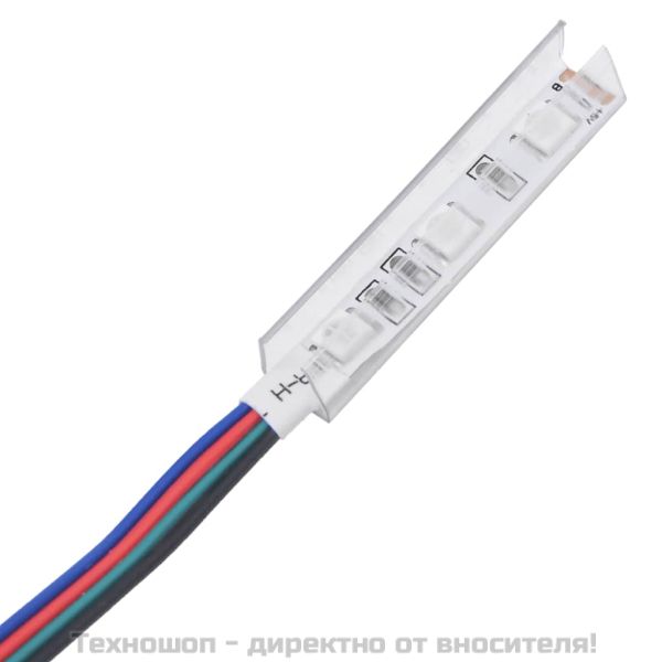 ТВ шкаф с LED осветление, дъб сонома, 140x40x36 см