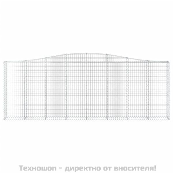 Габионни кошници арка 10 бр 400x30x140/160см поцинковано желязо