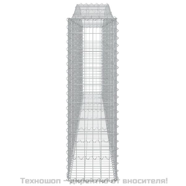 Габионни кошници арка 25 бр 400x30x100/120см поцинковано желязо