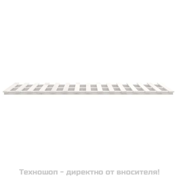 Рамка за легло, бяла, 120х200 см, бор масив