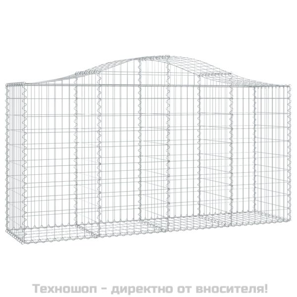 Габионни кошници арка 50 бр 200x50x100/120см поцинковано желязо