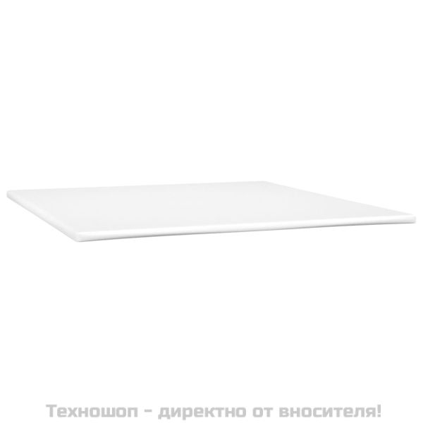 Боксспринг легло с матрак, тъмносиво, 180x200 см, плат