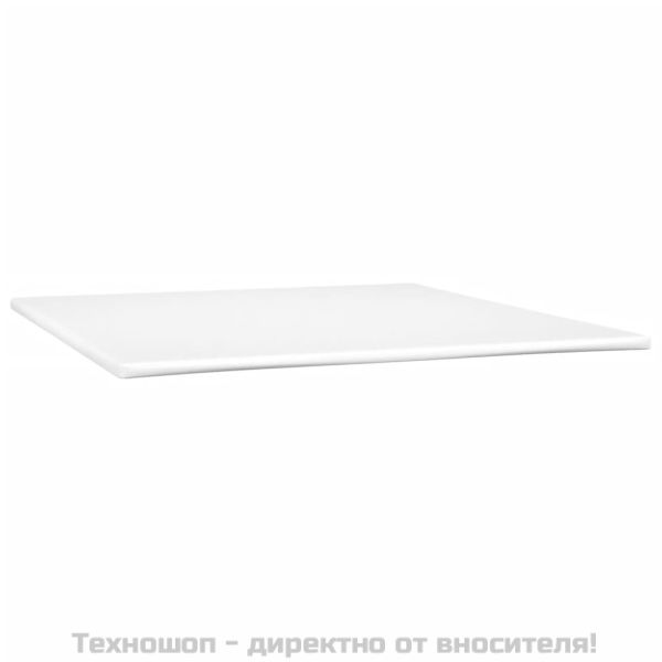 Боксспринг легло с матрак, светлосиво, 180x200 см, плат