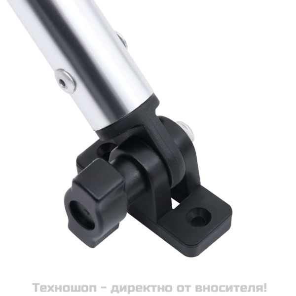 Тента за лодка, 2 дъги, антрацит, 150x120x110 см