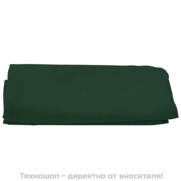 Резервно покривало за чадър с чупещо рамо, зелено, 350 см