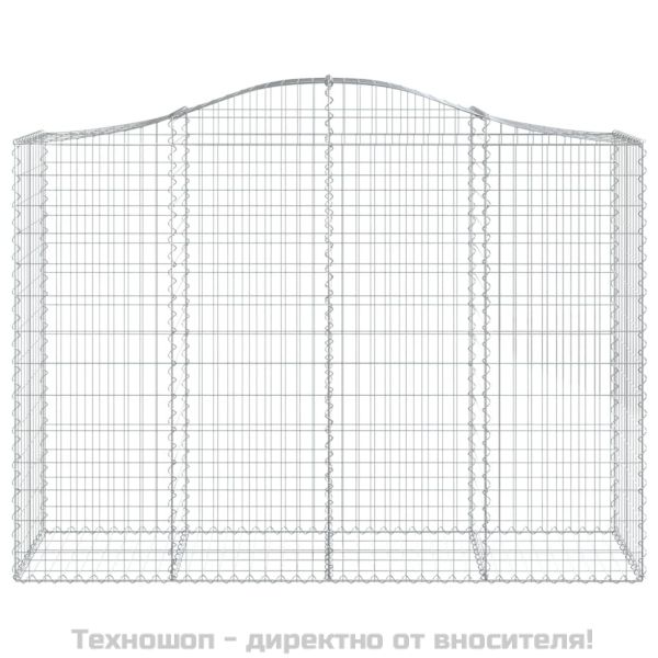 Габионни кошници арка 10 бр 200x50x140/160см поцинковано желязо