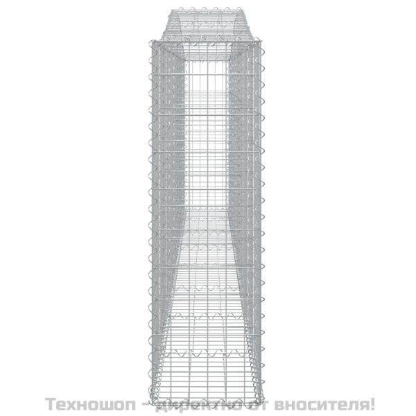Габионни кошници арка 10 бр 400x30x100/120см поцинковано желязо