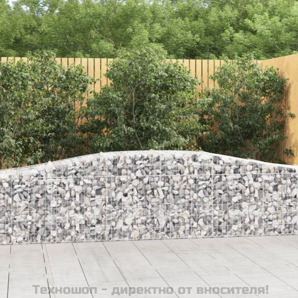 Габионни кошници арка 25 бр 400x50x60/80 см поцинковано желязо