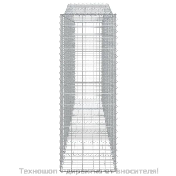 Габионни кошници арка 5 бр 400x50x140/160 см поцинковано желязо