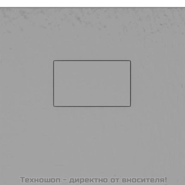 Душ корито, SMC, сиво, 90x70 см