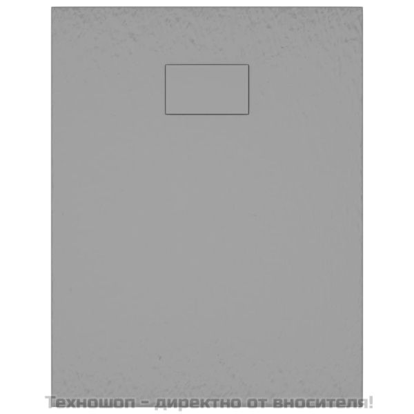 Душ корито, SMC, сиво, 90x70 см