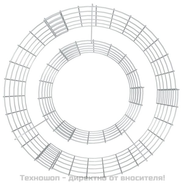 Габионно огнище Ø 50 см поцинковано желязо