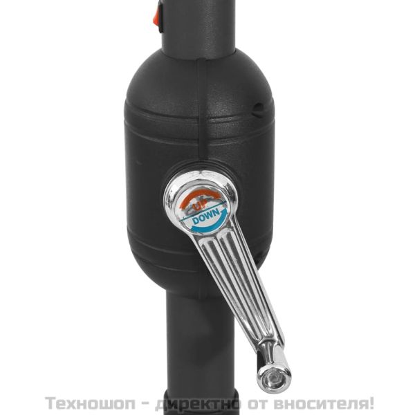 Градински чадър с LED лампички, 400 см, антрацит